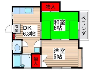 ハイツ・ミツグの物件間取画像